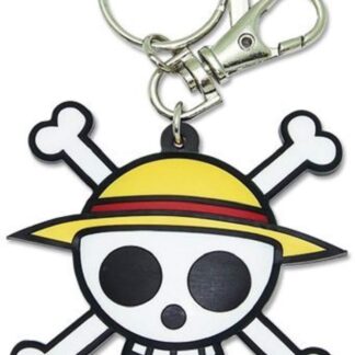 One Piece Straw Hat Keychain