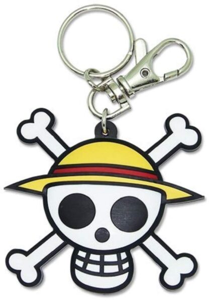 One Piece Straw Hat Keychain